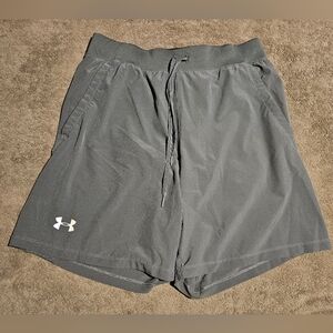 Under Armour - Men's Shorts w/ liner - Gray